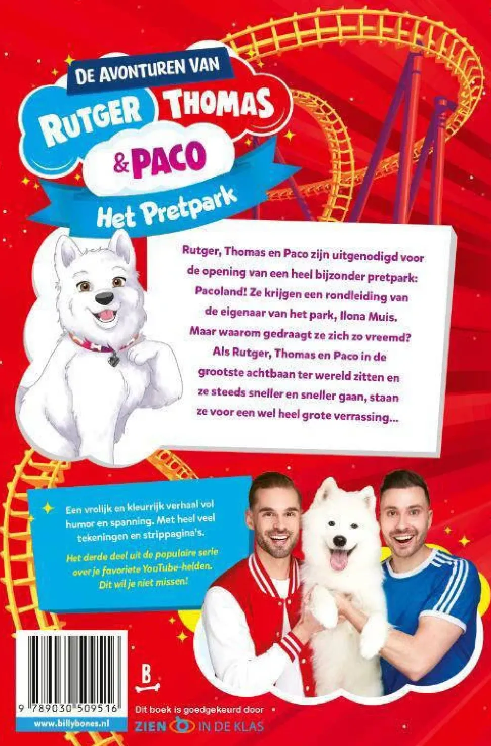 Thomas Van Grinsven En Rutger Vink De Avonturen Van Rutger, Thomas En Paco: Het Pretpark