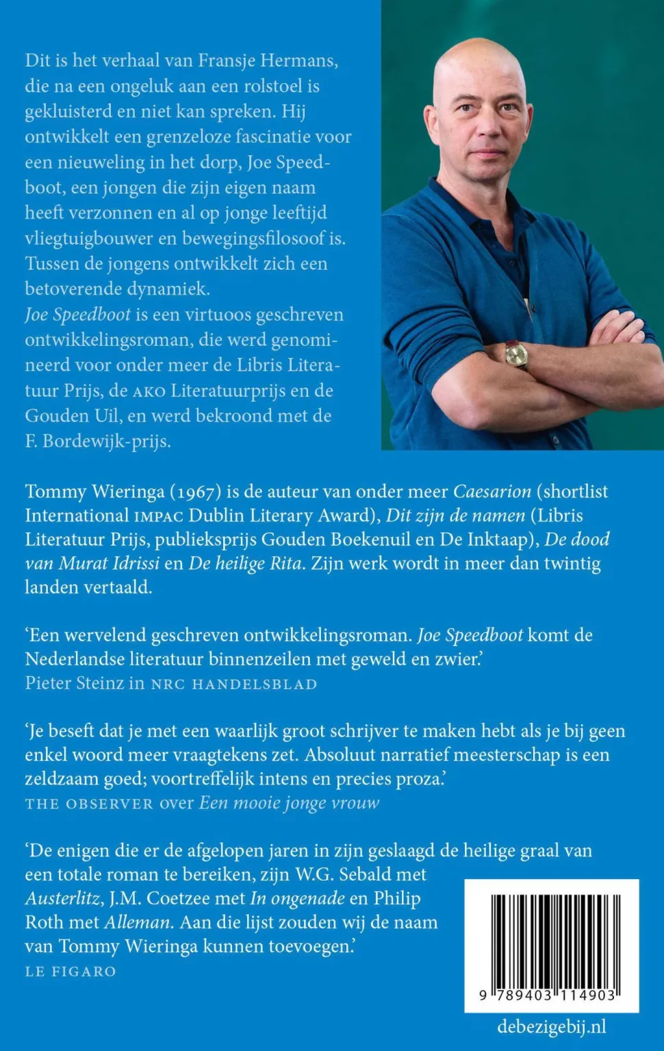 Tommy Wieringa Joe Speedboot