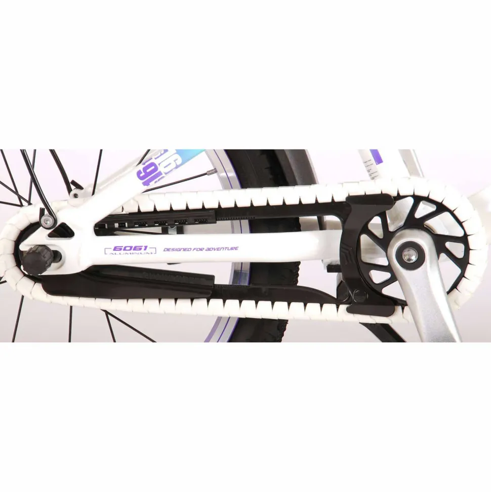 Volare Glamour Kinderfiets 16 Inch Parelmoer/ Mintgroen