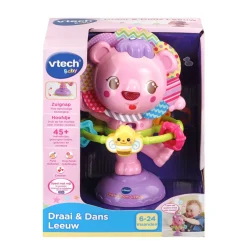 Vtech Baby Dans & Draai Leeuw Roze