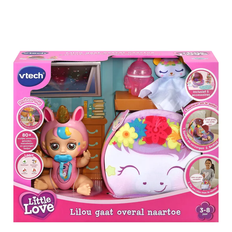 Vtech Little Love Lilou Gaat Overal Naartoe