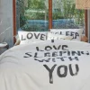 Vtwonen Katoenen Dekbedovertrek 2 Persoons Love Sleep (200X220 Cm)