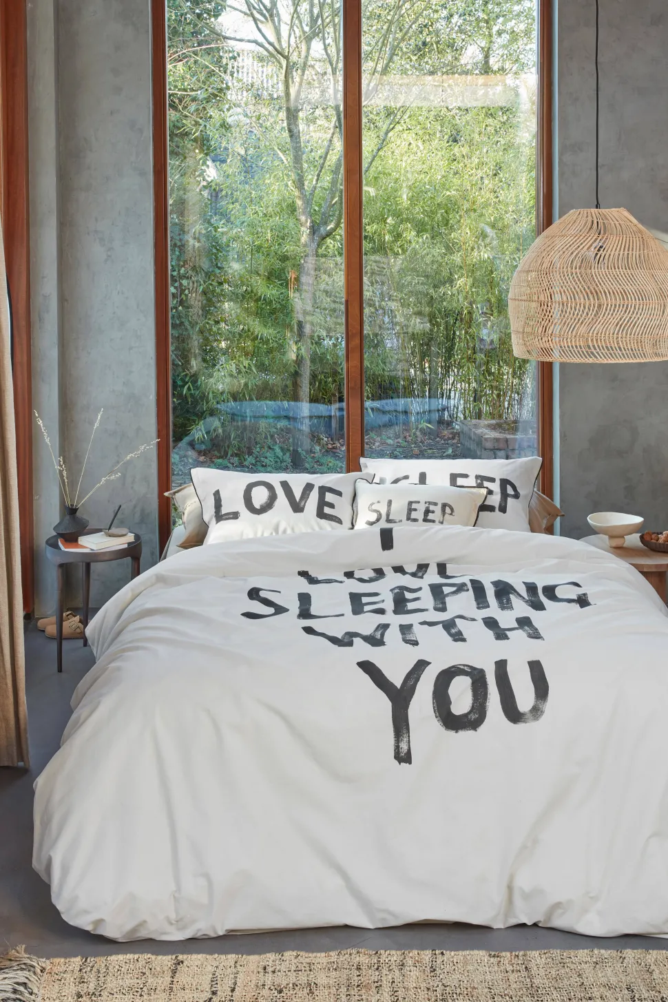 Vtwonen Katoenen Dekbedovertrek 2 Persoons Love Sleep (200X220 Cm)