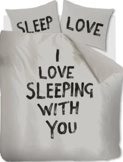 Vtwonen Katoenen Dekbedovertrek Lits-Jumeaux Love Sleep (240X220 Cm)