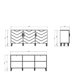 Wehkamp Home Dressoir Silk