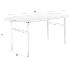 Wehkamp Home Eettafel Marcio