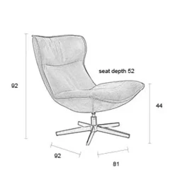 Wehkamp Home Fauteuil John
