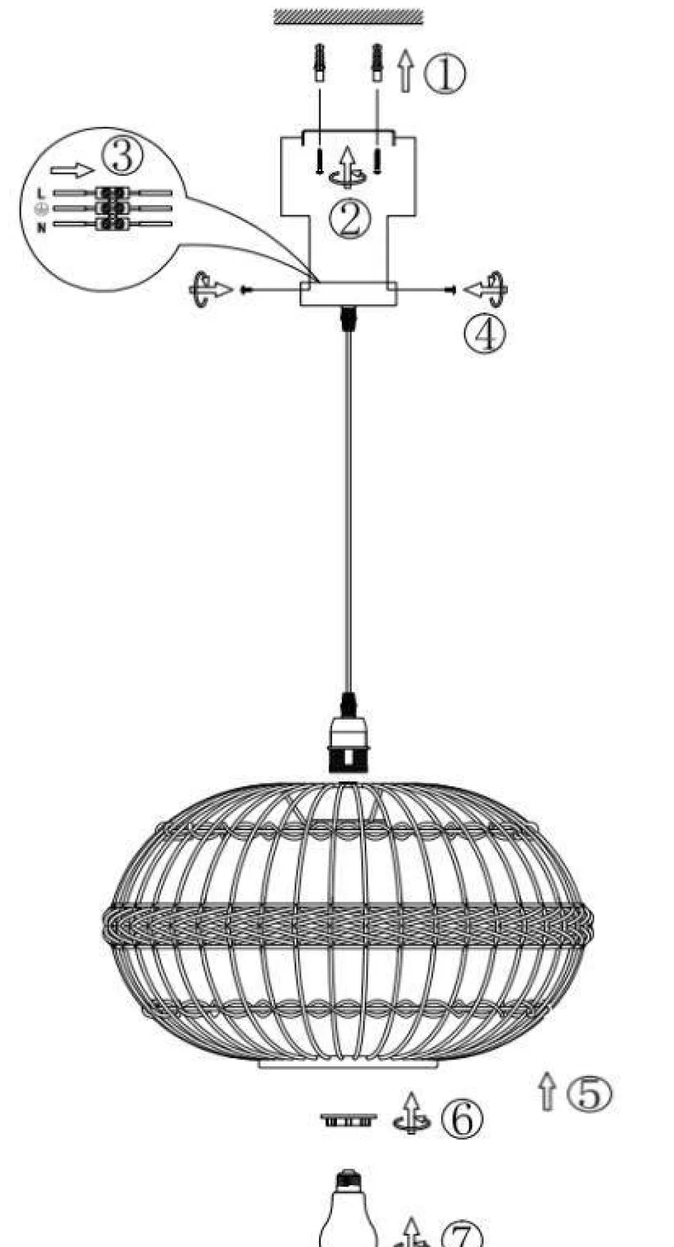Wehkamp Home Hanglamp Jamie