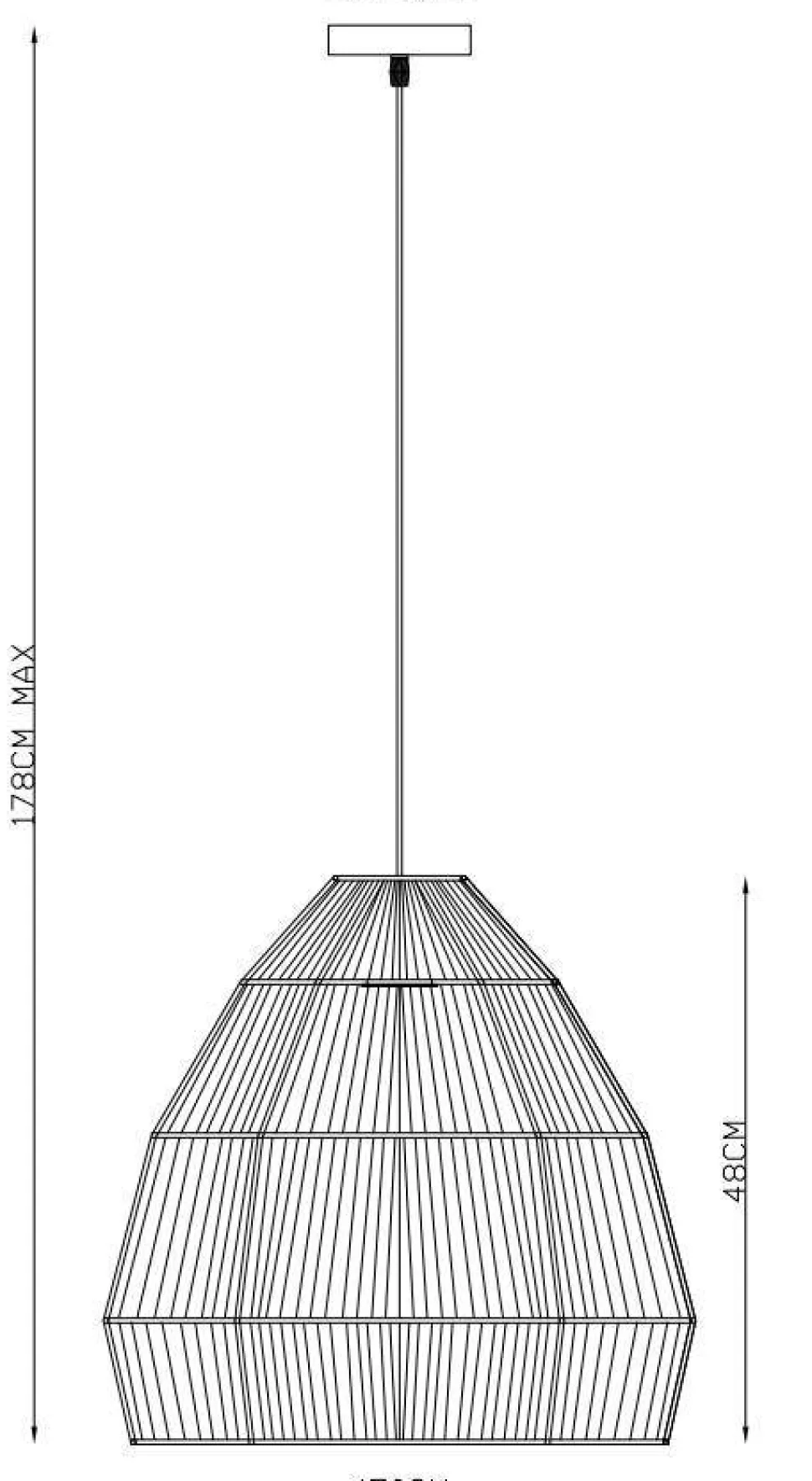 Wehkamp Home Hanglamp Ropino