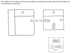 Wehkamp Home Hoekbank Rechts Igor Met Hocker