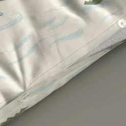 Wehkamp Home Katoenen Dekbedovertrek 1 Persoons Surfin Croco (140X200 Cm)