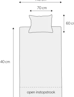 Wehkamp Home Katoenen Dekbedovertrek Met Tufted Patroon 1 Persoons (140X220 Cm)