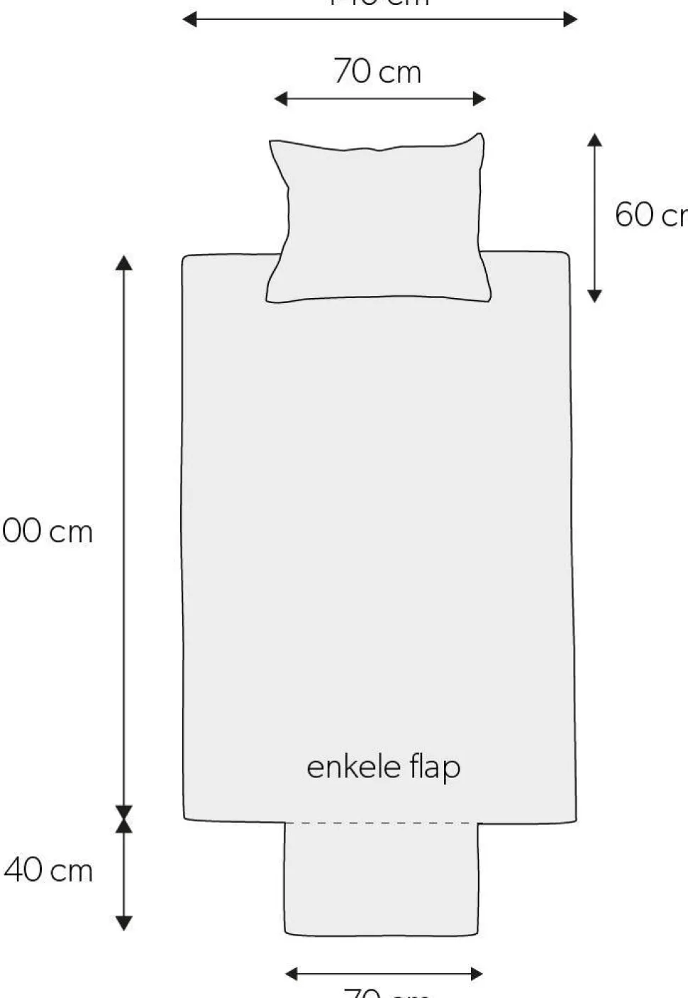 Wehkamp Home Katoenen Dekbedovertrek 1 Persoons (140X200 Cm)