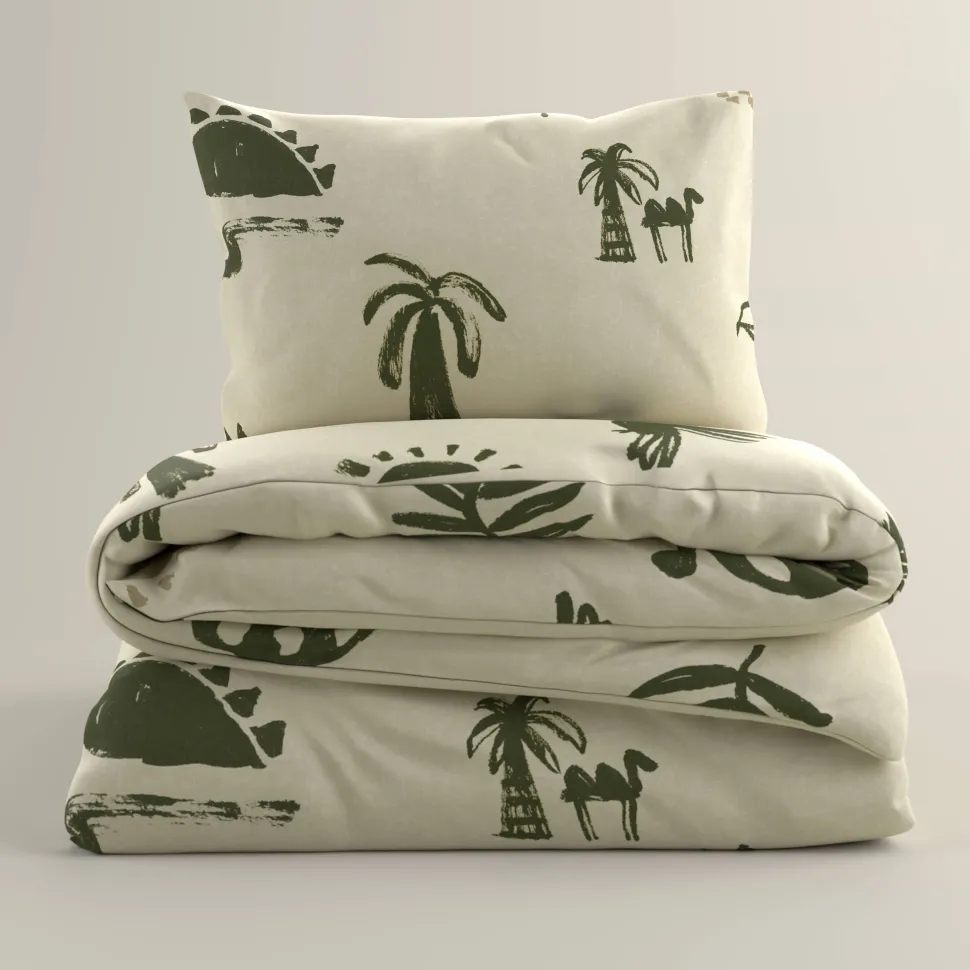 Wehkamp Home Katoenen Dekbedovertrek 1 Persoons Sunrise Desert (140X200 Cm)