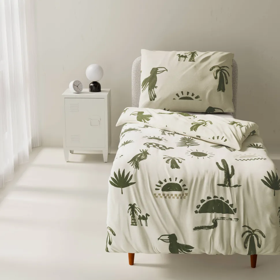 Wehkamp Home Katoenen Dekbedovertrek 1 Persoons Sunrise Desert (140X200 Cm)