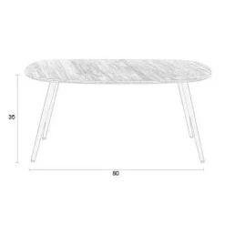 Wehkamp Home Salontafel Gualdo
