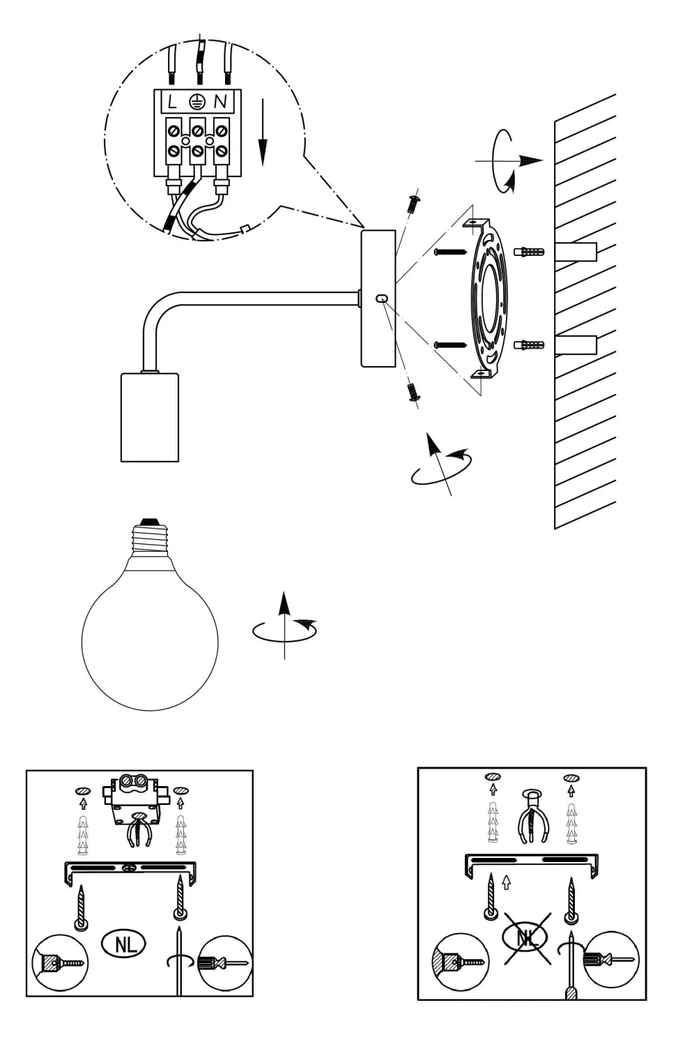 Wehkamp Home Wandlamp Bow