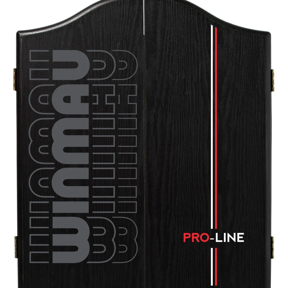 Winmau Dartkabinet Pro-Line Zwart Dartkabinet Pro-Line (Zwart)