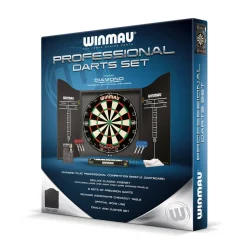 Winmau Pro Diamond Dartset - Kabinet, Dartbord En 2 Dartpijlen