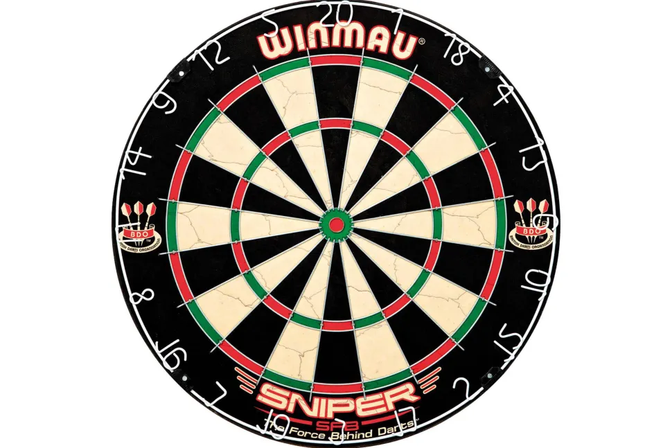 Winmau Sniper Dartset - Dartbord En 6 Dartpijlen