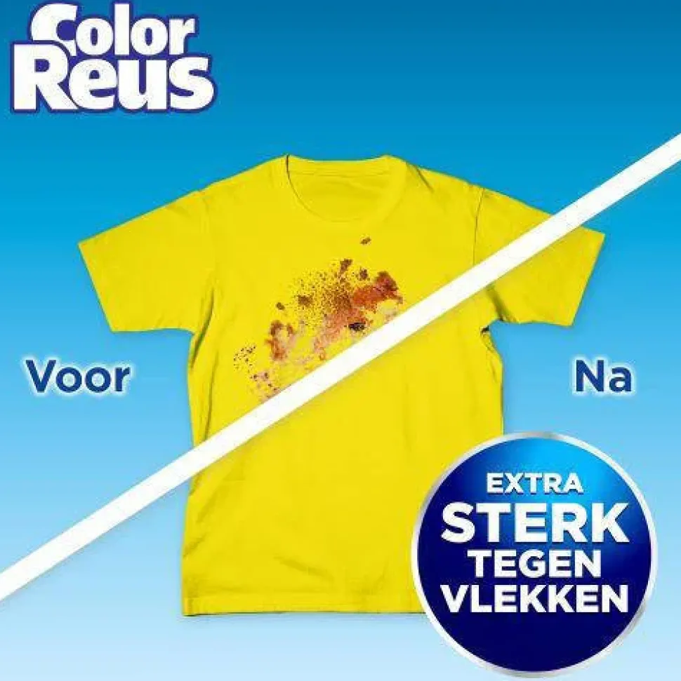 Witte Reus Color Reus Gel - Vloeibaar Wasmiddel - Gekleurde Was - Voordeelverpakking - 6 X 19 Wasbeurten - 114 Wasbeurten