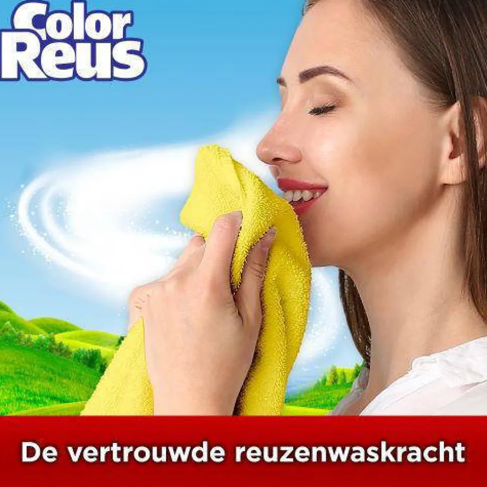 Witte Reus Color Reus Gel - Vloeibaar Wasmiddel - Gekleurde Was - Voordeelverpakking - 6 X 19 Wasbeurten - 114 Wasbeurten