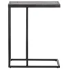 Woood Woood Febe Bijzettafel U Vorm - Metaal - Zwart - 55X45X35