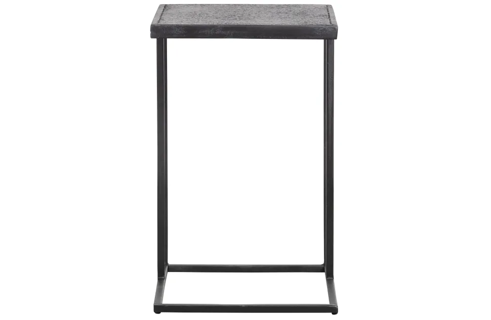 Woood Woood Febe Bijzettafel U Vorm - Metaal - Zwart - 55X45X35
