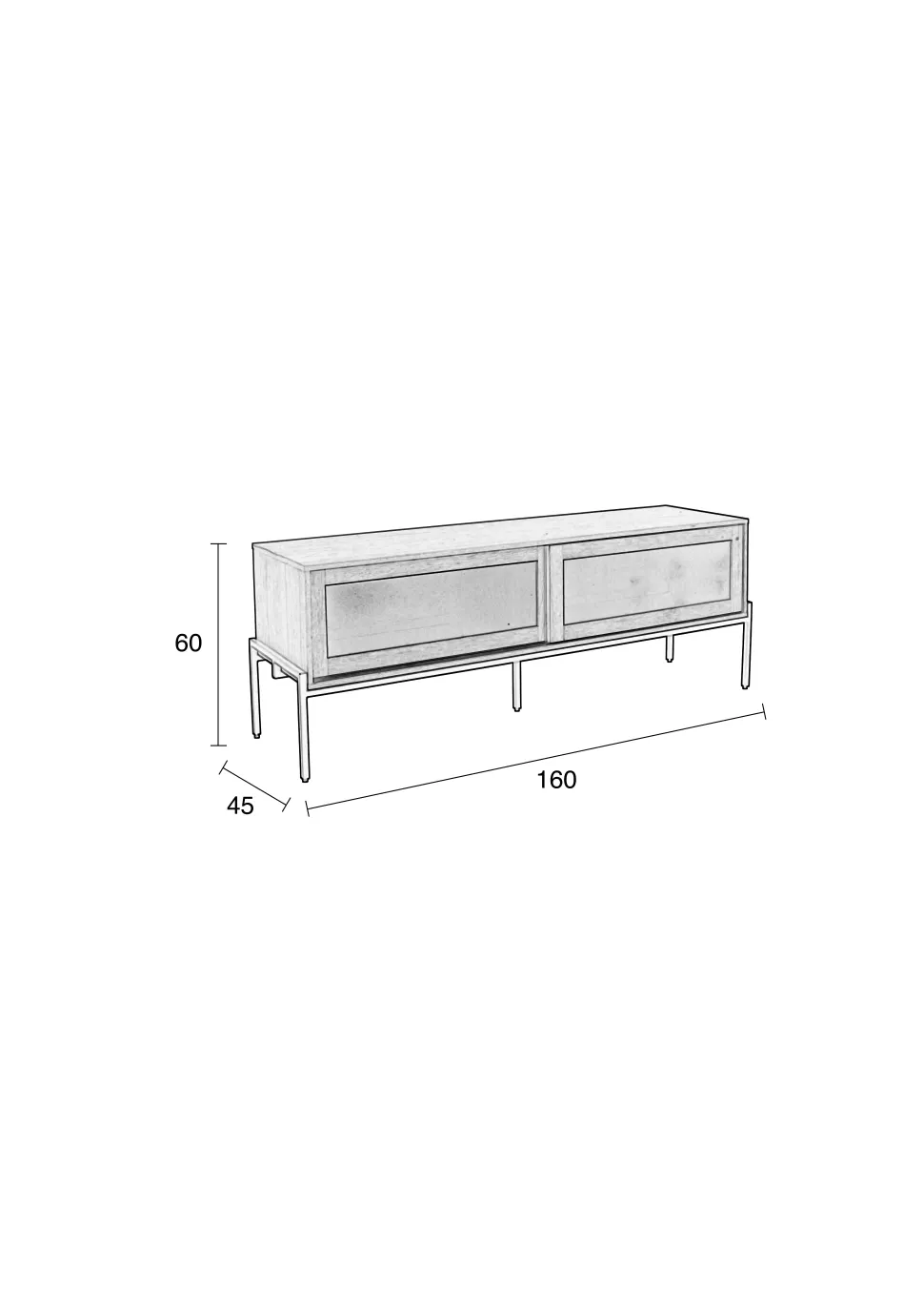 Zuiver Dressoir Hardy