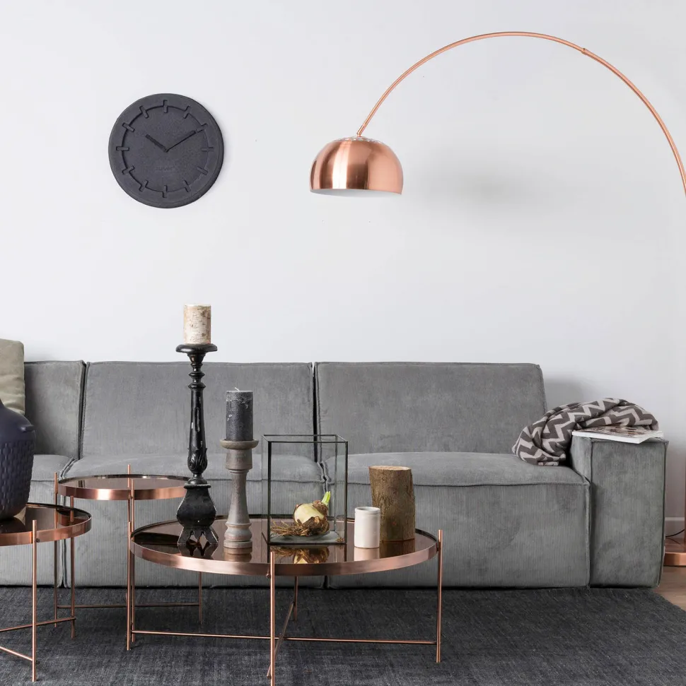 Zuiver Vloerlamp Metal Bow
