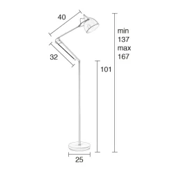 Zuiver Vloerlamp Reader